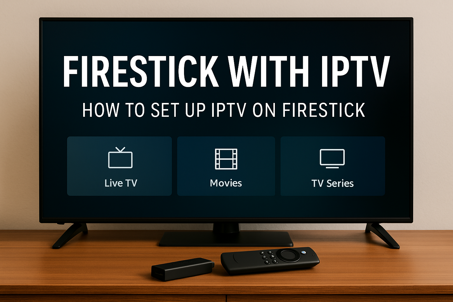 Firestick with IPTV